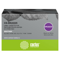 Картридж ленточный Cactus CS-DK22225 [CS-DK22225]