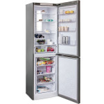 Холодильник Бирюса Б-I980NF (No Frost, A, 2-камерный, объем 370:240/130л, 60x207x62.5см, нержавеющая сталь)