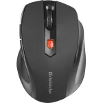 Мышь DEFENDER Ultra MM-315 Black USB (радиоканал, 1600dpi)