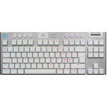 Игровая клавиатура Logitech G915 TKL White (Bluetooth/Радиоканал, механическая, 95кл)