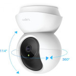 Камера видеонаблюдения TP-Link Tapo C200 (IP, внутренняя, поворотная, сферическая, 2Мп, 4-4мм, 1920x1080, 15кадр/с, 360°)