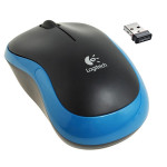 Мышь Logitech Wireless Mouse M185 Blue-Black USB (радиоканал, кнопок 3, 1000dpi)