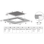 Индукционная варочная поверхность Midea MIH65783F