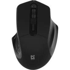 Мышь DEFENDER Datum MB-345 Black USB (радиоканал, 1600dpi) [52345]