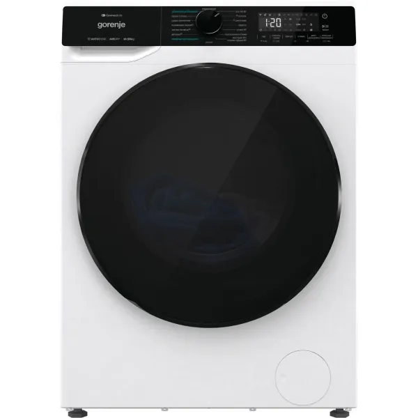 Стиральная машина Gorenje WD2PA1X64ADAAW/C(фронтальная полноразмерная, класс стирки/отжима/э.потребления: B/A++ , макс: 10,5кг, с сушкой, 1400 об/мин, инвертер, 59.5x84.5x59см, белый)