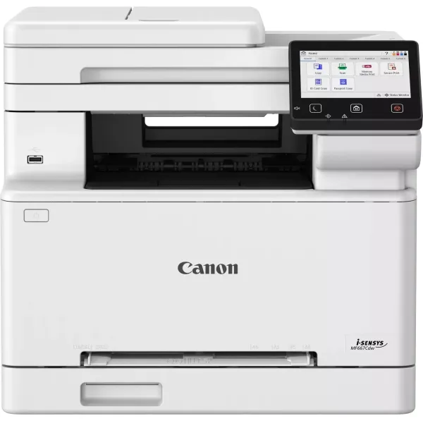 МФУ Canon i-SENSYS MF667Cdw (цветная, A4, 1024Мб, 25стр/м, 1200x1200dpi, авт.дуплекс, 30'000стр в мес, Wi-Fi)