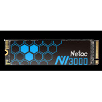 Жесткий диск SSD 500Гб Netac NV3000 (M.2, 3100/2100 Мб/с, 190000 IOPS, PCI-E, для ноутбука и настольного компьютера)