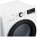 Сушильная машина LG DC90V3V6W (Heat Pump (тепловой насос), A++, макс.загрузка 9 кг, 14 программ, уровень шума 64 дБ)