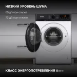 Стиральная машина Hyundai WME6215(59.8x84.5x41см, фронтальная, макс:6кг, 1200об/мин, белый)