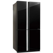Холодильник Sharp SJ-GX98PBK (No Frost, A++, 3-камерный, Side by Side, инверторный компрессор, 89,2x183x77,1см, чёрный)