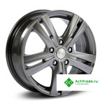 Скад Багира R16/6J PCD 4x100 ET 45 ЦО 60,1 графитовый