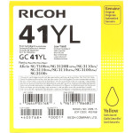 Картридж Ricoh GC 41YL (желтый; 600стр; Aficio SG 2100N, 3110DN, 3110DNw, 3100SNw, 3110SFNw)