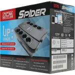 ИБП Powercom SPD-750U LCD USB (интерактивный, 750ВА, 450Вт, 4xCEE 7 (евророзетка))