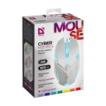 Мышь DEFENDER Cyber MB-560L White USB (1200dpi)