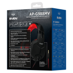 Гарнитура Sven AP-G988MV (оголовье, с проводом, 1.2м, полноразмерные, 2 x mini jack 3.5 mm, 300г)
