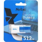 Накопитель USB Netac NT03U182N-512G-30BL