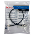 Патч-корд Buro BU-7-0.5M (RJ-45 (m), RJ-45 (m), алюминий омедненный, 0,5м, 7, 4пары, STP)