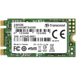 Жесткий диск SSD 240Гб Transcend MTS420 (2242, 500/430 Мб/с, 75000 IOPS, SATA 3Гбит/с, 256Мб, для ноутбука и настольного компьютера)