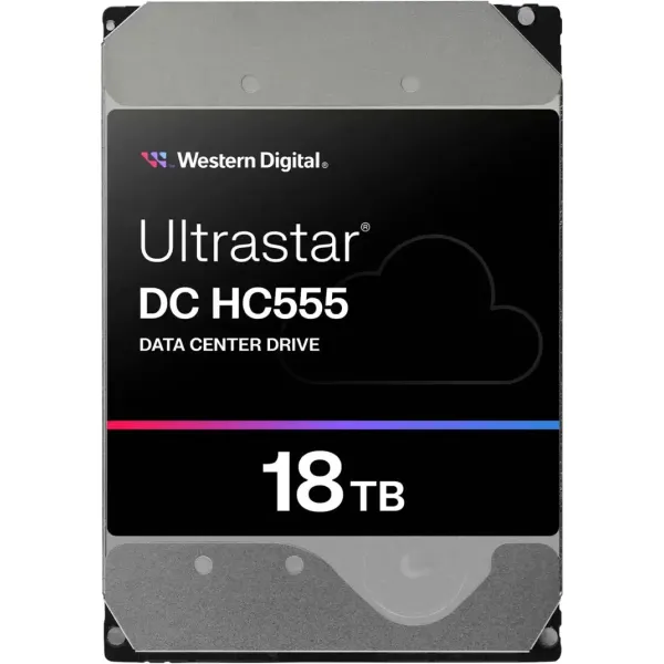 Жесткий диск HDD 18Тб Western Digital Ultrastar DC HC555 (3.5