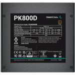 Блок питания DeepCool PK800D (ATX, 800Вт, ATX12V 2.4, BRONZE)