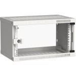 Шкаф коммутационный настенный IEK LWE3-06U64-GF (6U, 600x320x450мм, 20, 50кг)