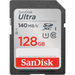 Карта памяти SDXC 128Гб SanDisk (Class 10, 140Мб/с, UHS-I)