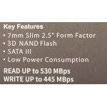 Жесткий диск SSD 128Гб AMD Radeon R5 (2.5