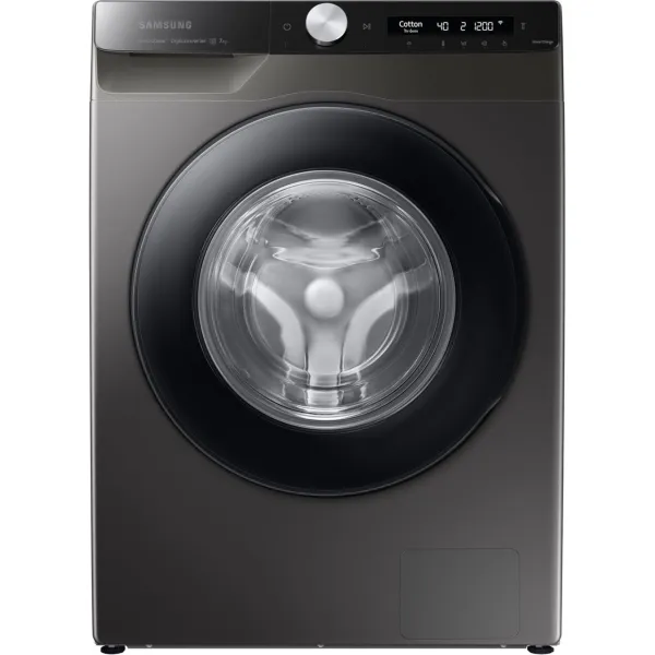 Стиральная машина Samsung WW80AG6S28AX(60x85x45см, фронтальная, макс:8кг, 1200об/мин, нержавеющая сталь)