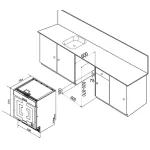 Посудомоечная машина Weissgauff BDW 6038 Touch Inverter Autoopen Infolight