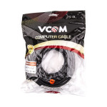 Кабель-переходник VCOM (HDMI (m), DVI-D (m))