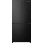 Холодильник Hisense RQ5P470SAF1 (No Frost, A+, 3-камерный, Side by Side, объем 530:331/199л, инверторный компрессор, черный)