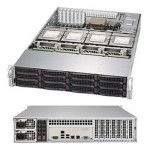 Серверная платформа Supermicro SSG-6029P-E1CR16T (2x1600Вт, 2U)