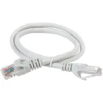 Патч-корд IEK PC01-C5EUL-1M (RJ45(m), RJ45(m), внутренний, 1м, 5E, 4пары, U/UTP, серый)