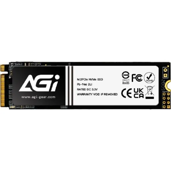 Жесткий диск SSD 256Гб AGI (2280, 1950/1200 Мб/с)