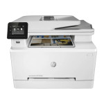 МФУ HP Color LaserJet Pro MFP M283fdn (A4, 21стр/м, 40'000стр в мес, RJ-45, USB)