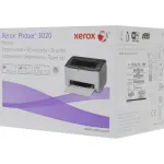 Принтер Xerox Phaser 3020BI (лазерная, черно-белая, A4, 125Мб, 1200x1200dpi, 15'000стр в мес, USB, Wi-Fi)