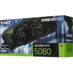 Видеокарта GeForce RTX 5080 2295МГц 16Мб Palit (GDDR7, 256бит, 1xHDMI, 3xDP)