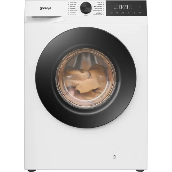 Стиральная машина Gorenje WDG2P854A3C2/C(фронтальная полноразмерная, класс стирки/отжима/э.потребления: A/B/A , макс: 8кг, с сушкой, 1400 об/мин, инвертер, защита: полная, 59.5x84.5x51см, белый)