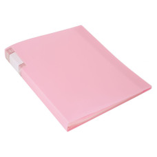 Папка Бюрократ Gems GEM20PIN (A4, пластик, толщина пластика 0,7мм, карман торцевой с бумажной вставкой, розовый аметист)