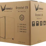 Корпус Formula Crystal Z5 Black (Mini-Tower, 1xUSB3.0)