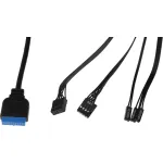 Корпус Aerocool Streak Black (Midi-Tower, 2xUSB3.0, 1x80мм)