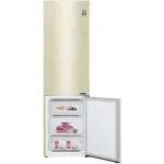 Холодильник LG GC-B509SECL (No Frost, A+, 2-камерный, объем 419:292/127л, инверторный компрессор, бежевый)