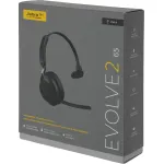 Гарнитура Jabra Evolve2 65 Link380a MS Mono (оголовье, с проводом, накладные, USB Type-A, Microsoft Teams)