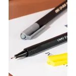 Набор ручек капиллярных Deli EQ900-06 (игловидный пиш. наконечник, 0,45мм, ассорти, 6)