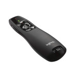 Logitech Wireless Presenter R400 Black USB (радиоканал, кнопок 5)