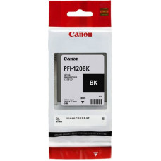 Чернильный картридж Canon PFI-120BK (черный; 130мл; imagePROGRAF TM-200, 205)