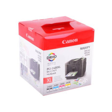 Картридж Canon Набор ей PGI-2400 BK/C/M/Y XL Multipack (9257B004) (голубой, желтый, пурпурный, черный; 1500стр; 19мл; iB4040, МВ5040, 5340) [9257B004]