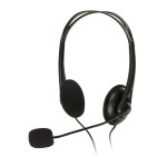 Гарнитура A4Tech HS-6 (оголовье, с проводом, 2м, накладные, 2 x mini jack 3.5 mm)