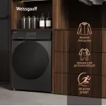 Стиральная машина Weissgauff WM 4927(59.5x85x44.5см, фронтальная, макс:7кг, 1200об/мин, темно-серый)