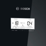 Холодильник Bosch KGN49LB30U (No Frost, A++, 2-камерный, объем 435:330/105л, 70x203x67см, черный)